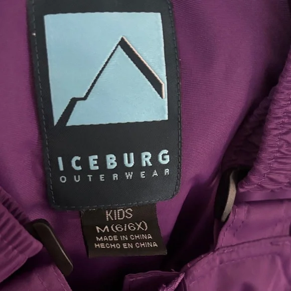 Vibrant Purple Kids Overalls - Picture 2 of 11